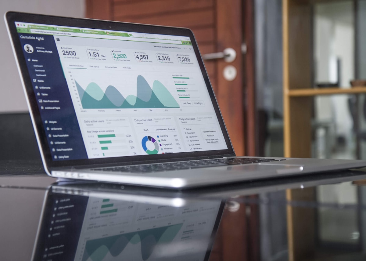 Analytics dashboard showing GEO measurement metrics and brand mention rate